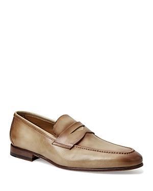 Ottone Leather Slide Bit Loafers Product Image
