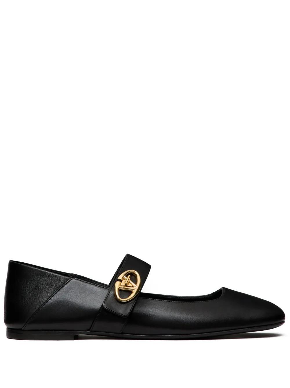 VLogo Locker Mary-Jane ballerina shoes Product Image