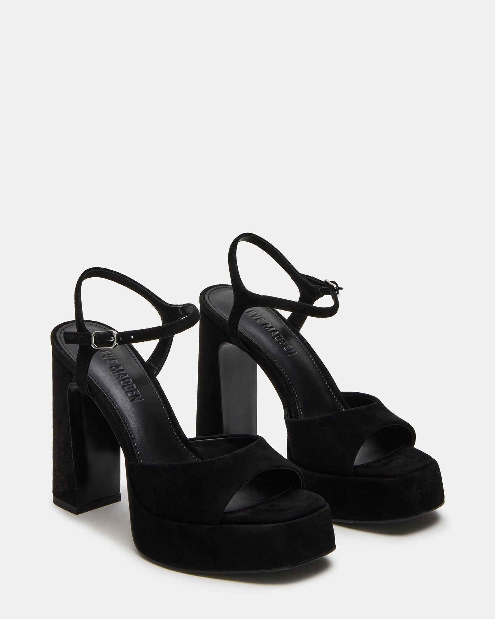 LIANDRA BLACK SUEDE Female Product Image