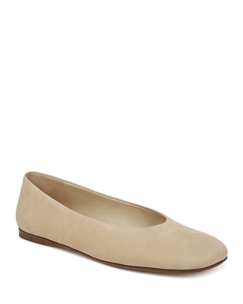 Womens Leah 9MM Suede Ballet Flats Product Image