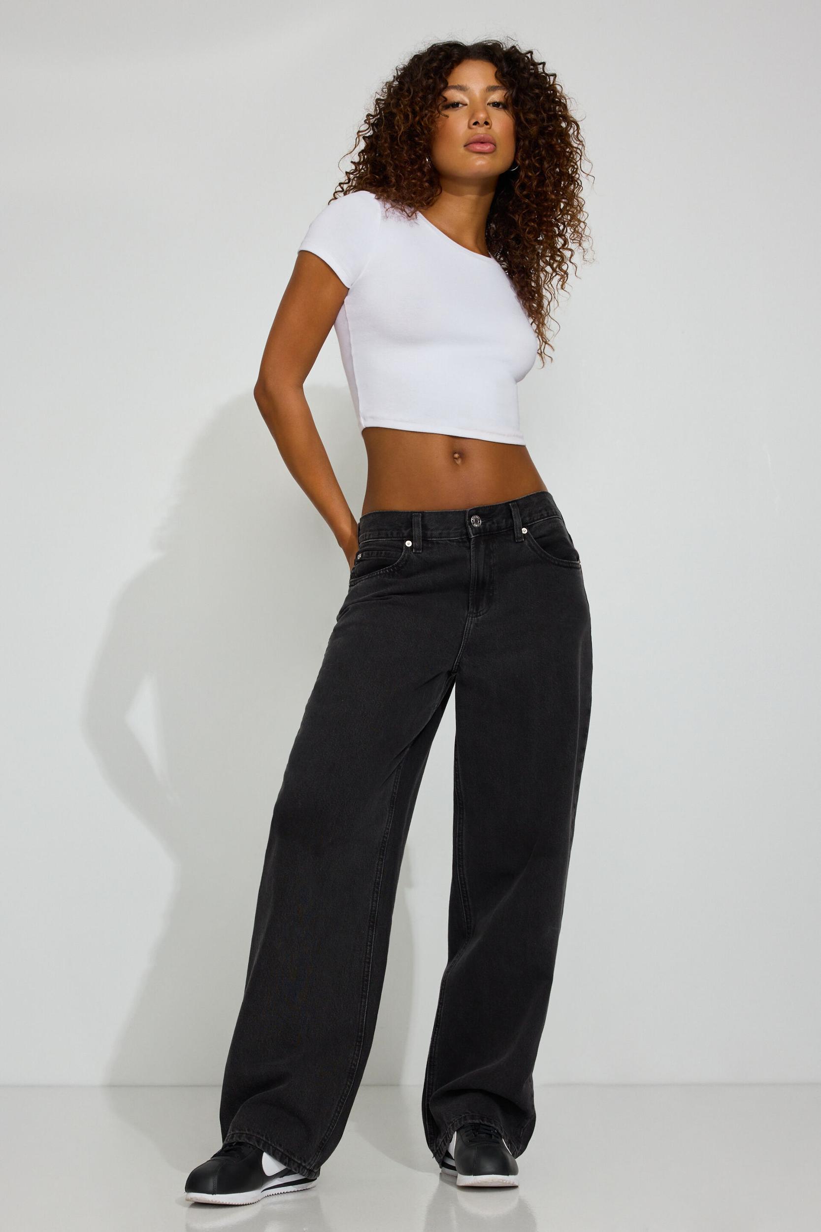 Low Rise Baggy Jeans Product Image