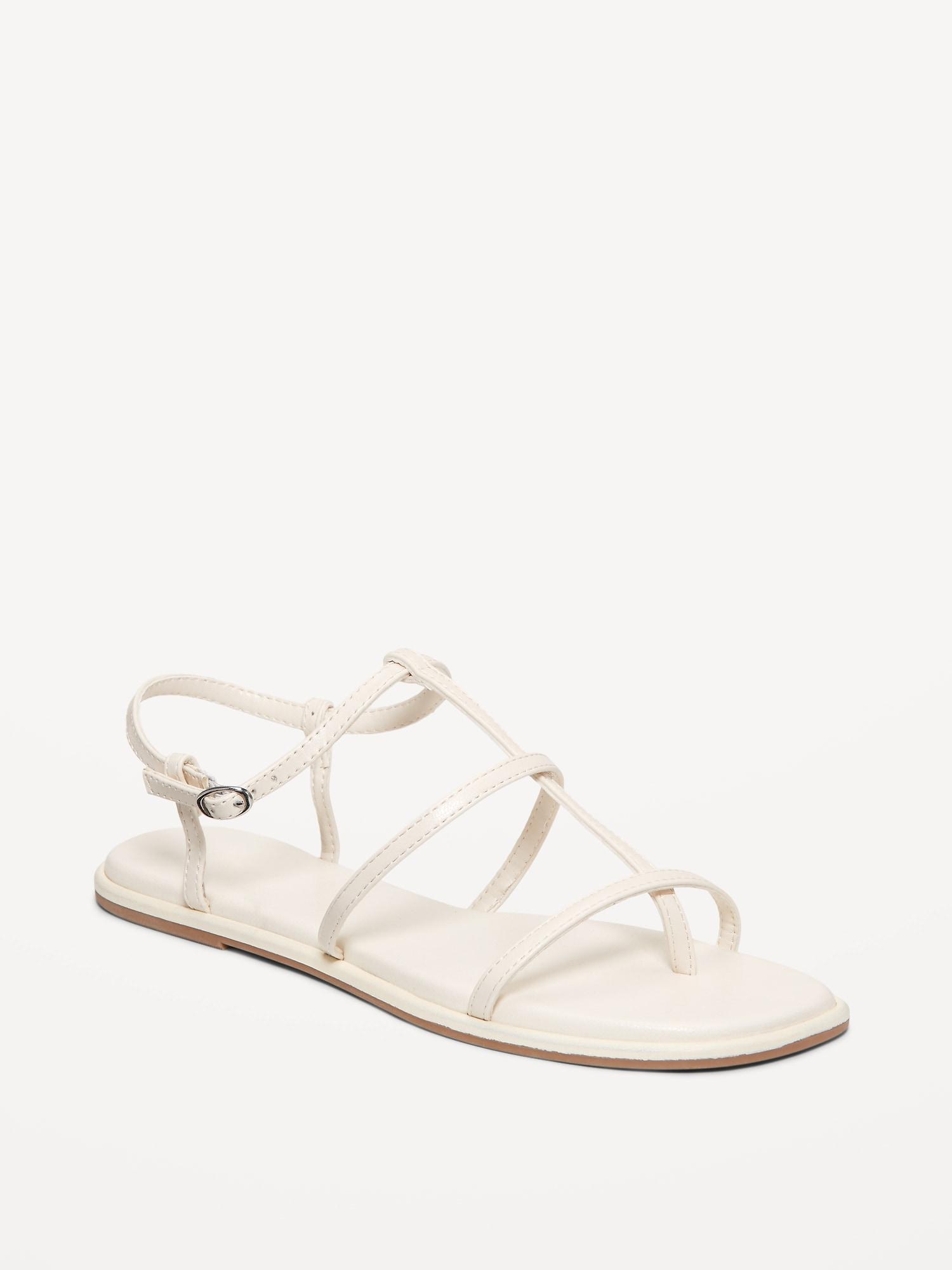 T-Bar Strappy Sandals for Women Product Image