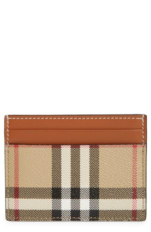Sandon Check Card Holder Product Image
