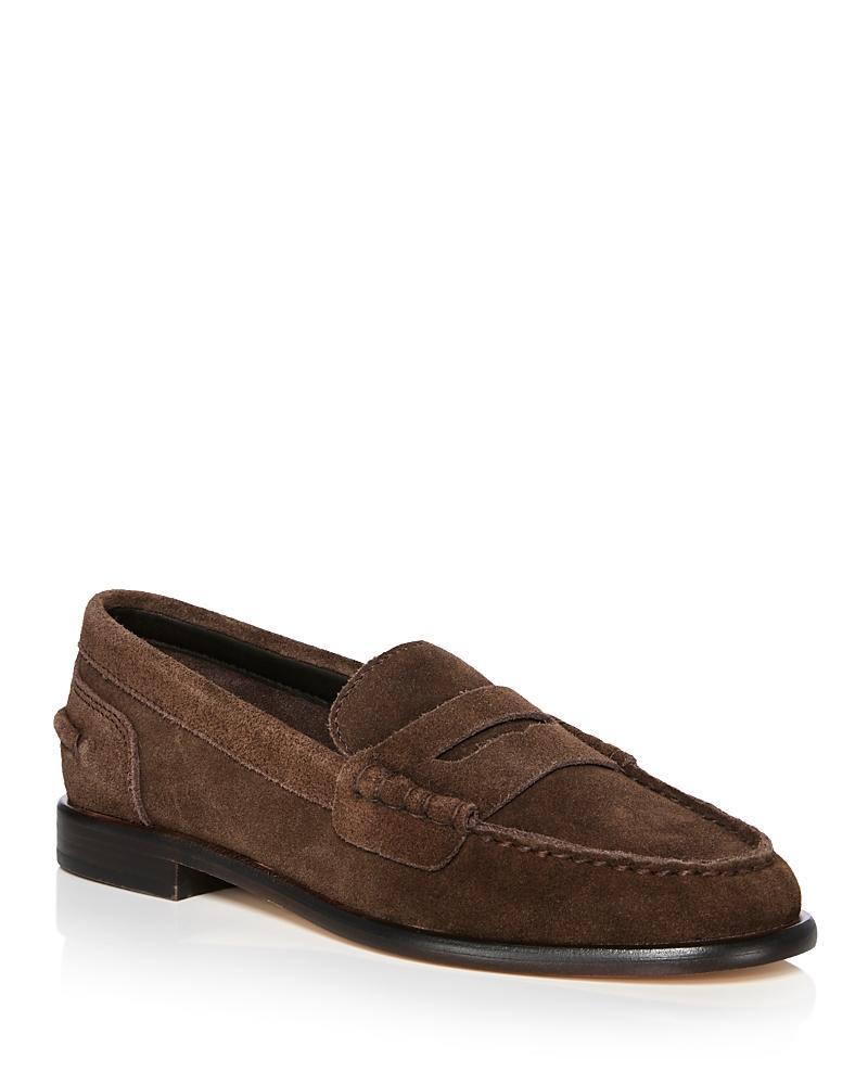 Womens Carter Suede Penny Loafers Product Image