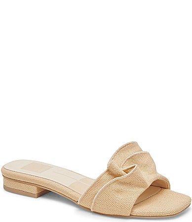 Dolce Vita Alumni (Natural Raffia) Women's Sandals Product Image