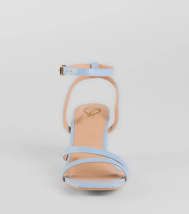 Gorgeous Height Strappy Block Heels Product Image