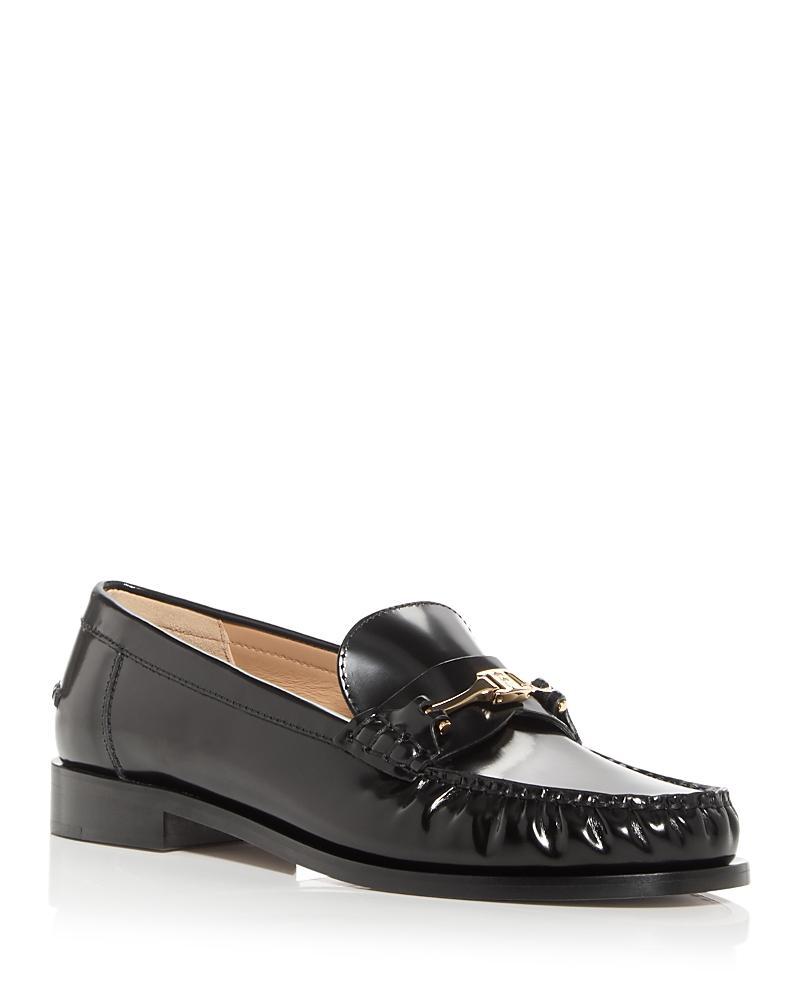 Mens Thorne Soft Textured Leather Penny Loafers Product Image