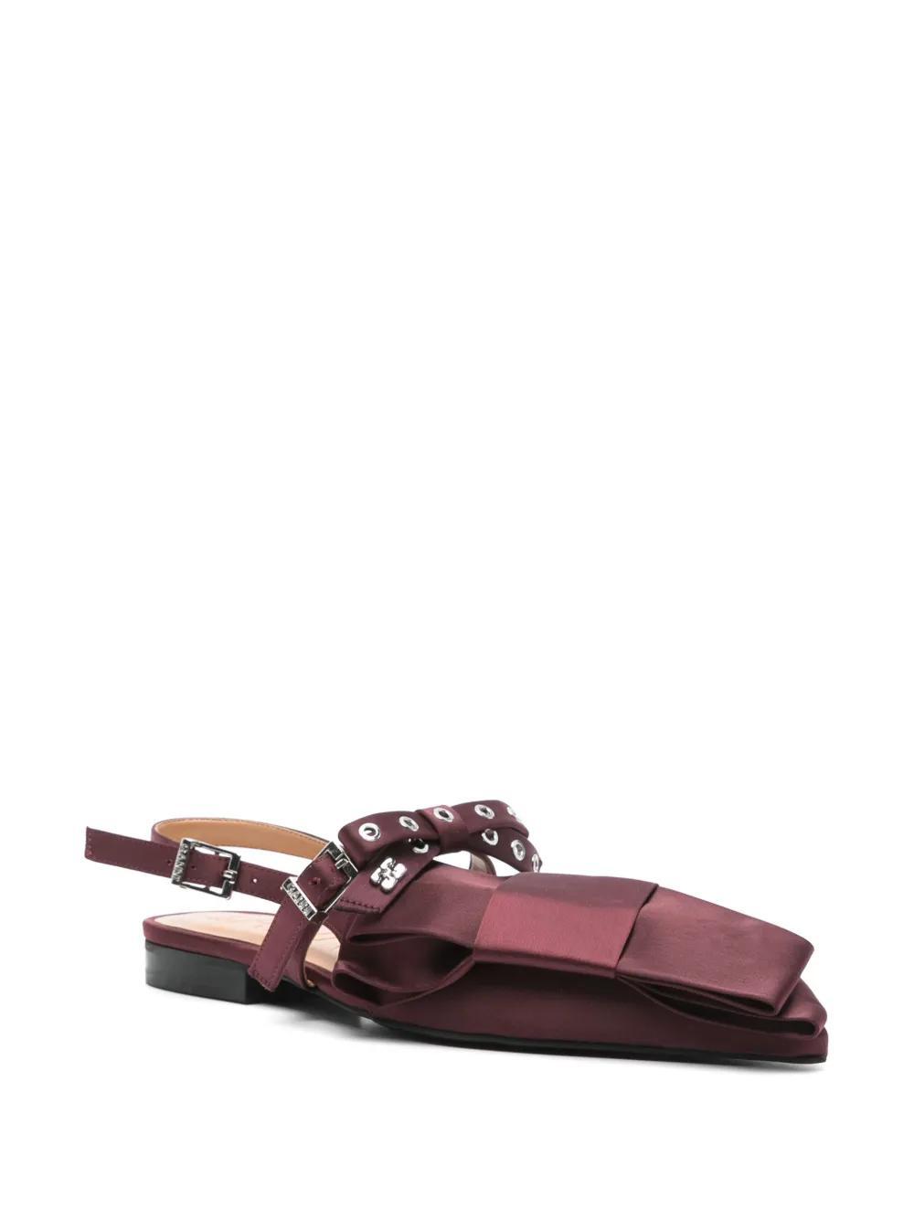 Big Bow ballerina shoes Product Image