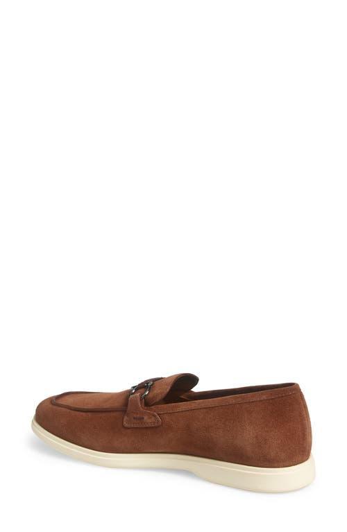 Ferragamo Mens Gancini Leather Loafers Product Image
