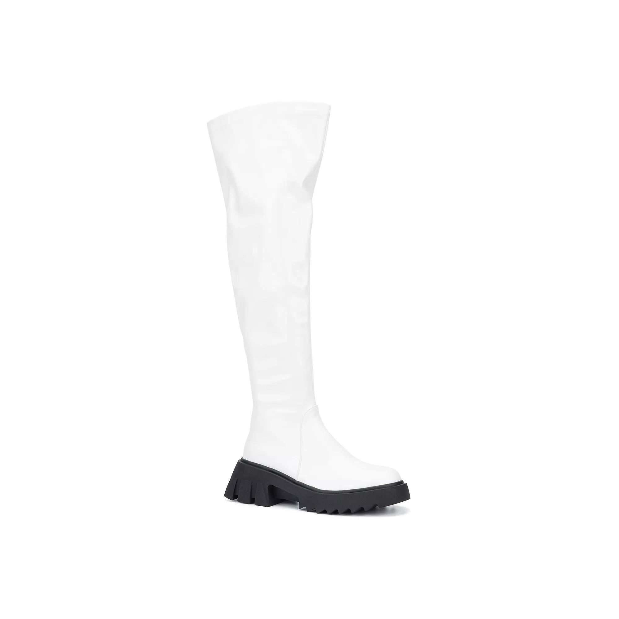 Torgeis Alfie Women's Knee-High Boots, Size: 8, Black Product Image