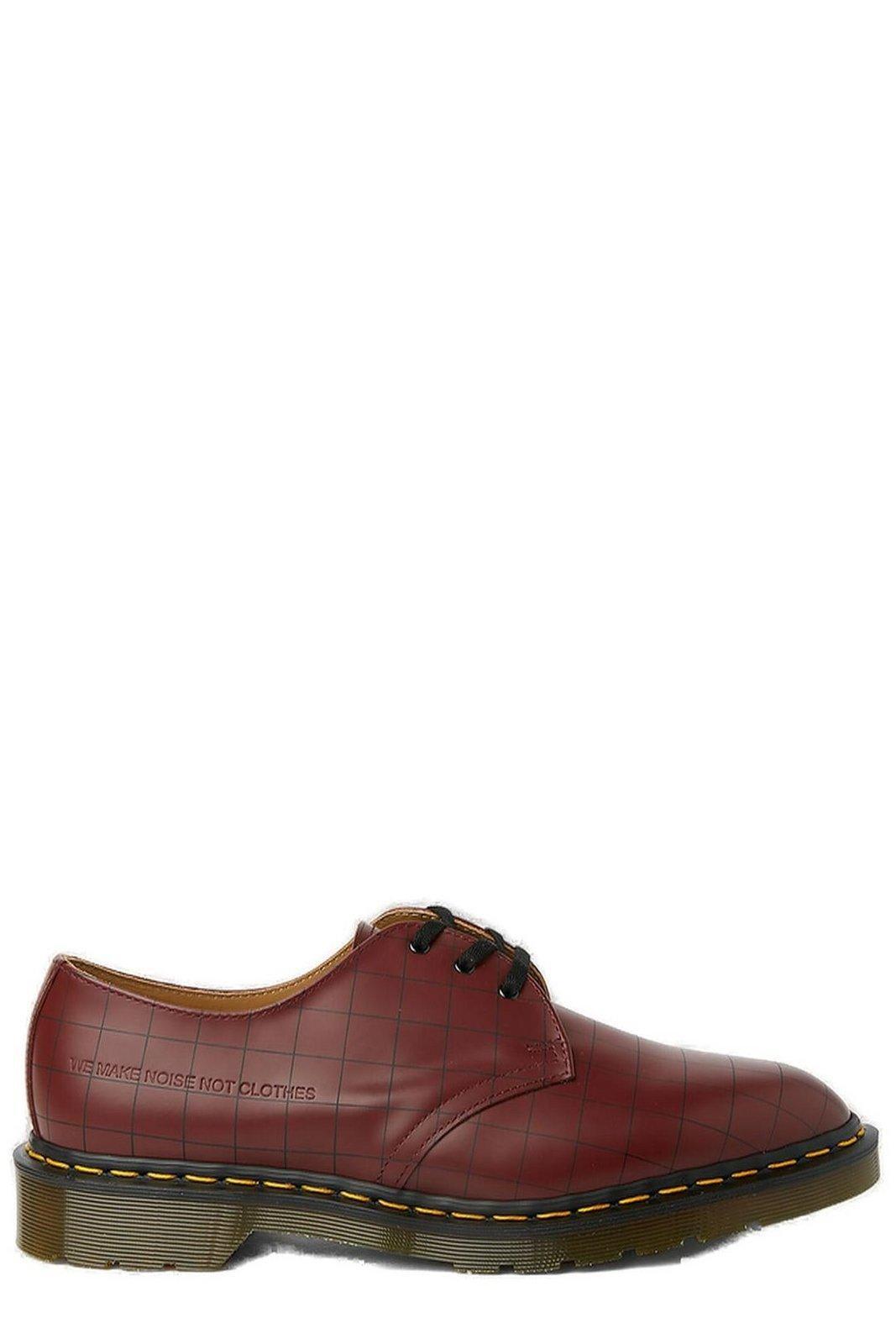 DR. MARTENS' Red 1461 Vintage Leather Derby Shoes Product Image