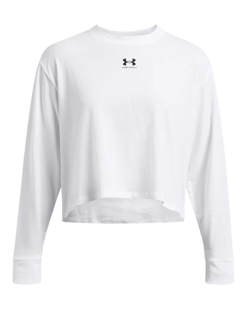 Womens UA Rival Boxy Long Sleeve Product Image
