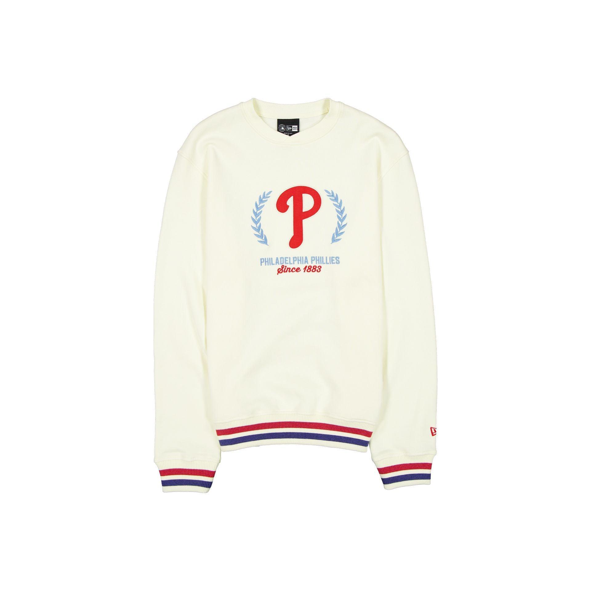 Houston Astros Throwback Chrome White Crewneck Male Product Image