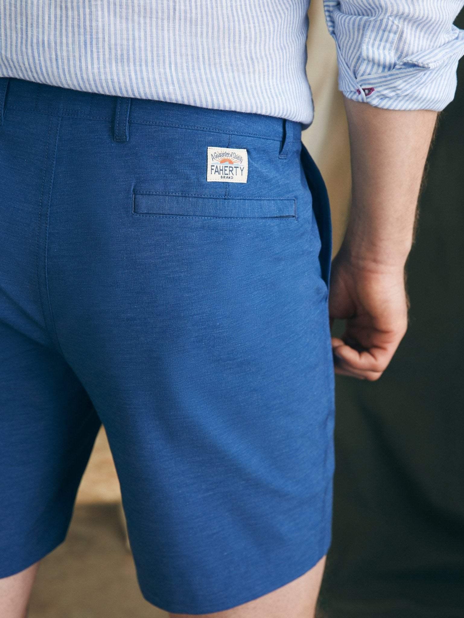 Belt Loop All Day Shorts (7" Inseam) - Navy Male Product Image