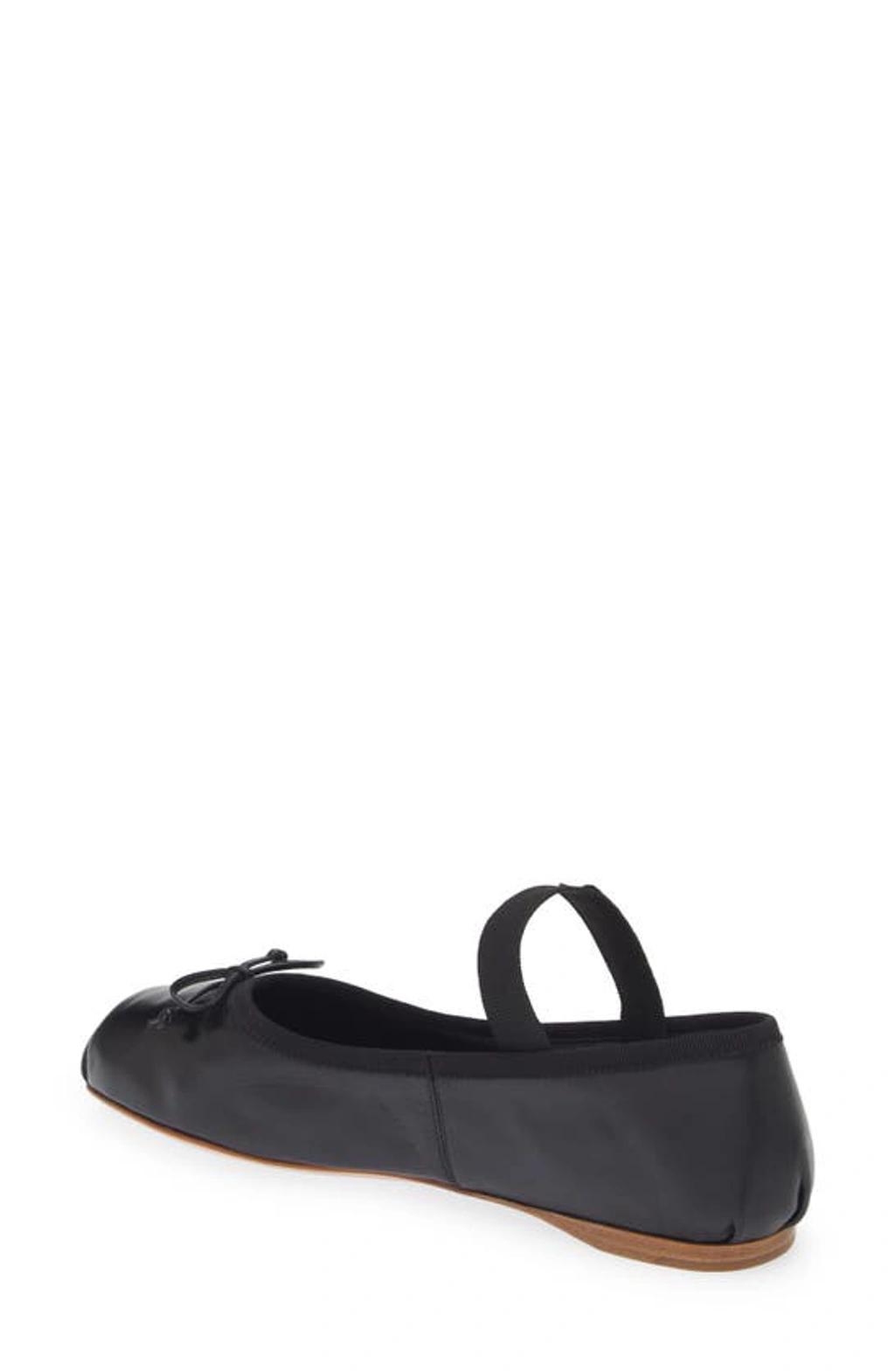 logo-strap ballerina shoes Product Image