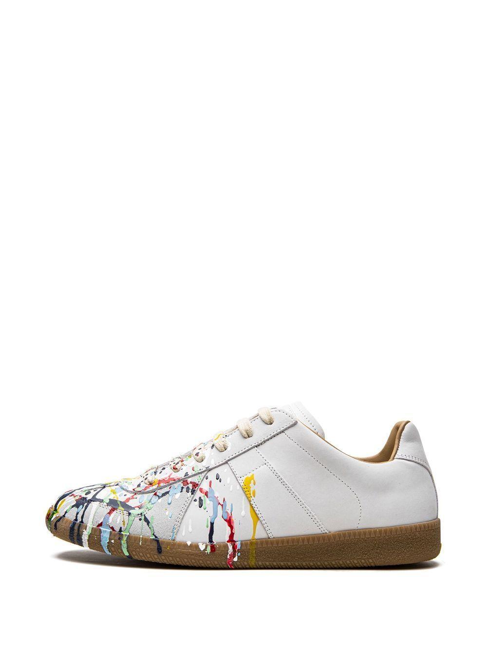 Replica Paint low-top sneakers Product Image