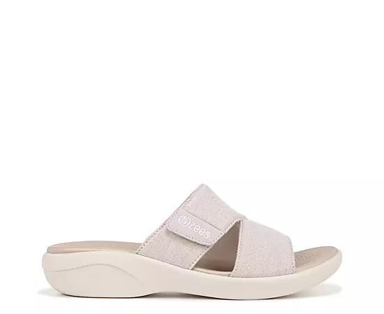 LifeStride Carefree Women's Slide Sandals, Size: 7.5 Wide, Blue Product Image