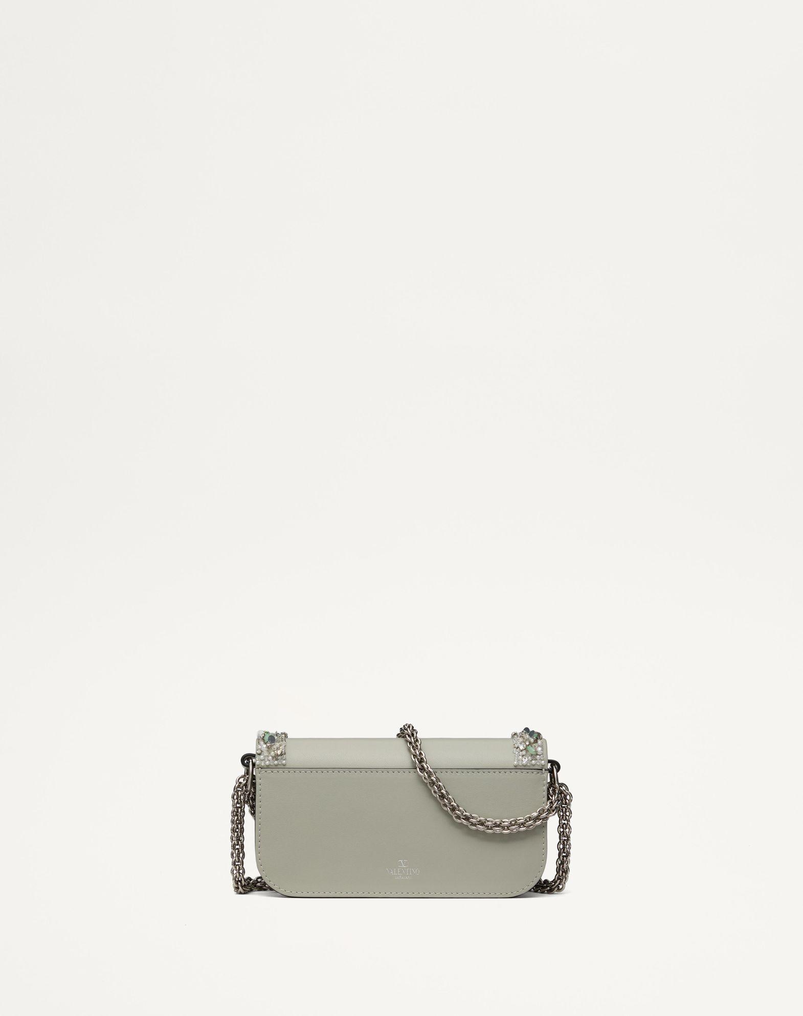 Valentino Garavani Locò Small Embroidered Shoulder Bag Product Image