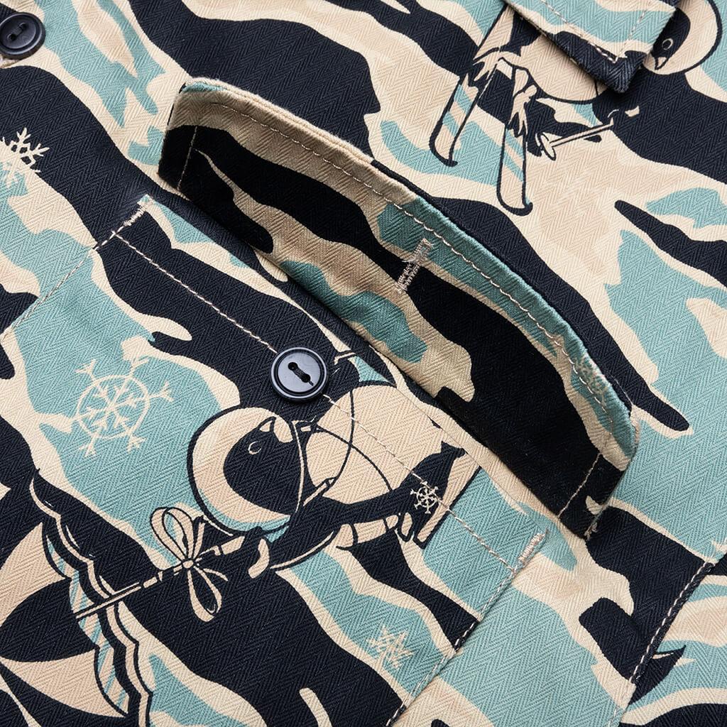 Tiger Camo S/S Woven - Mojave Desert Male Product Image