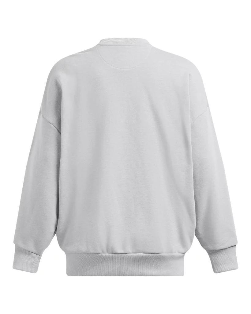 Women's UA Icon Heavyweight Terry Oversized Crew Product Image