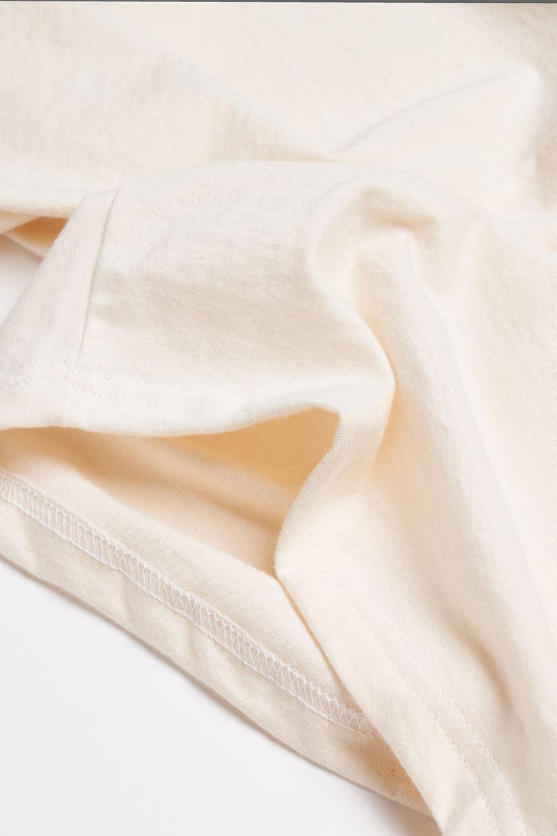 Women's Organic Lounge Shorts in Natural Product Image