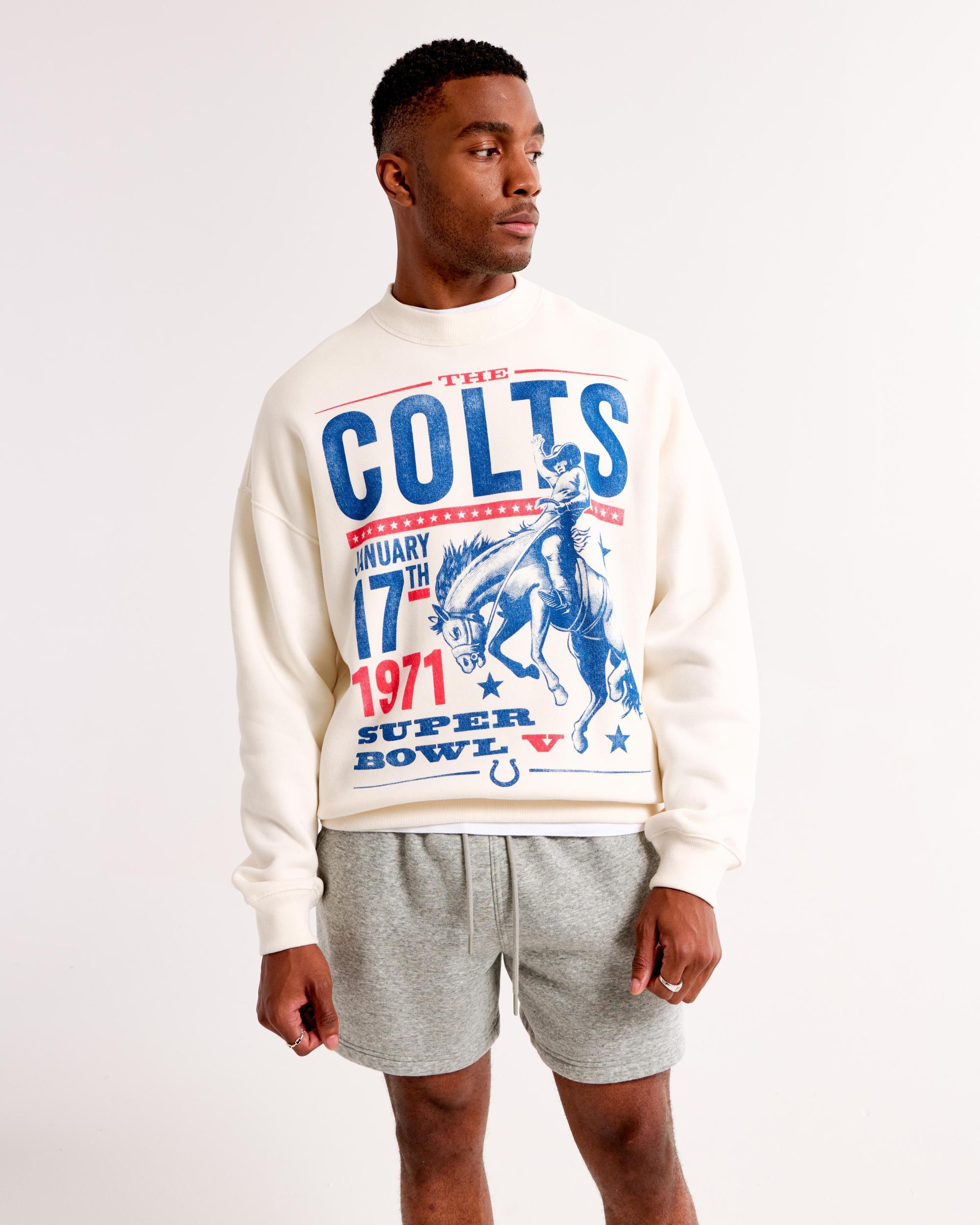 Minnesota Vikings Graphic Crew Sweatshirt Product Image