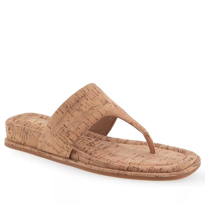 Aerosoles Barry Women's Wedge Sandals, Size: 12, Brown Combo Product Image