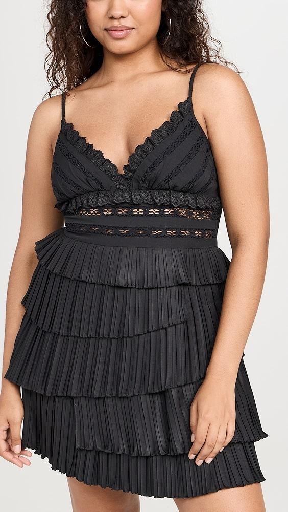 Sea Antonina Solid Cotton Tiered Dress | Shopbop Product Image