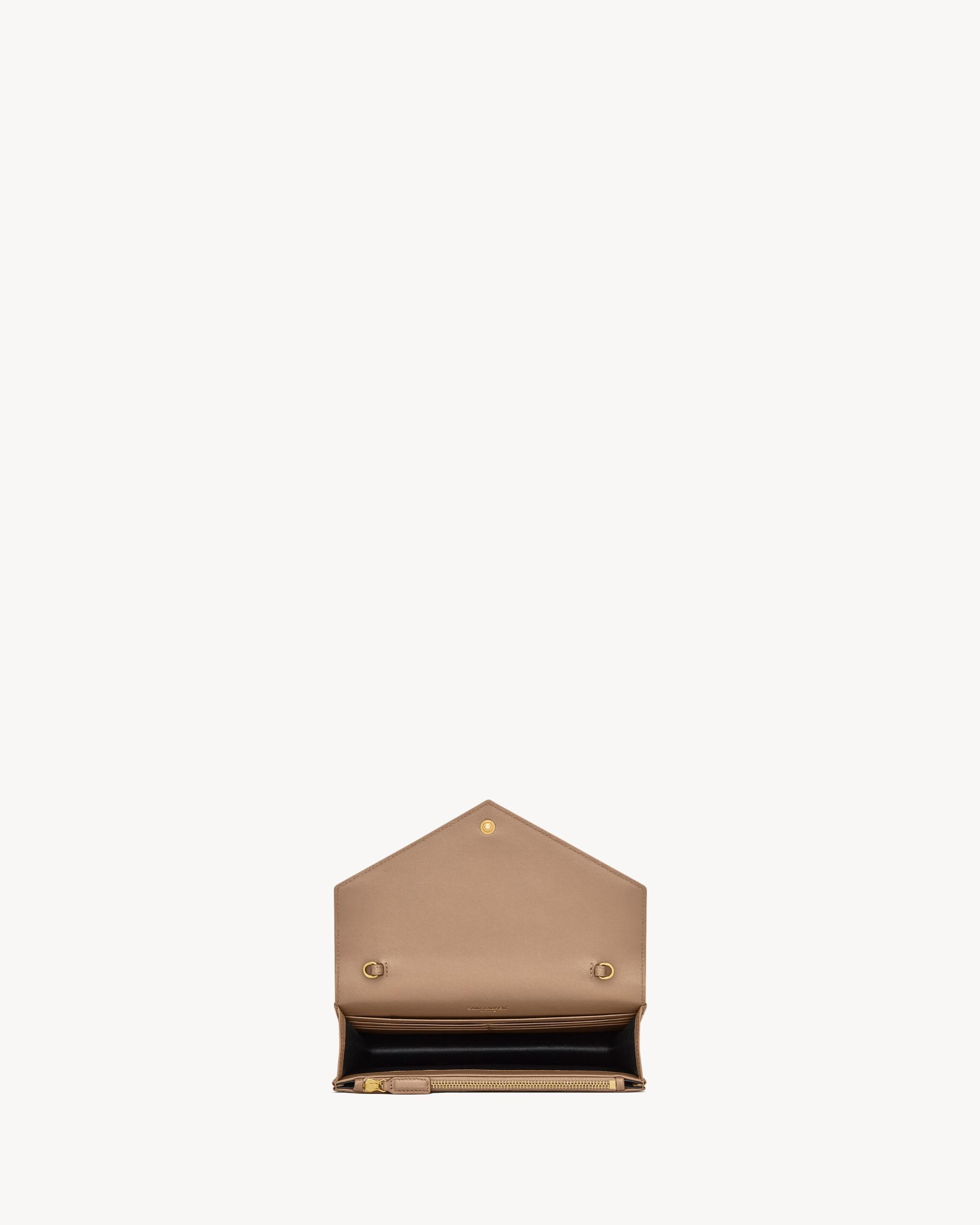 CASSANDRE ENVELOPE CHAIN WALLET IN LAMBSKIN Product Image