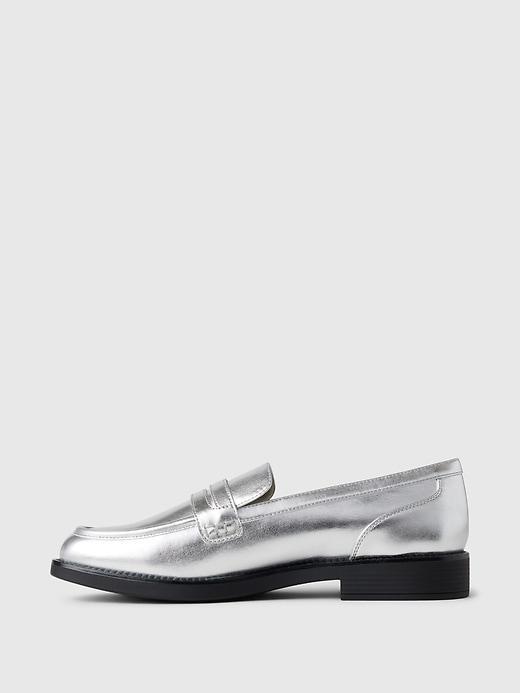 Vegan Leather Loafers Product Image