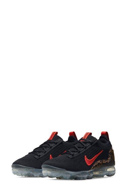 Nike Womens Nike Air Vapormax 2021 Flyknit - Womens Running Shoes Black/Pink Product Image