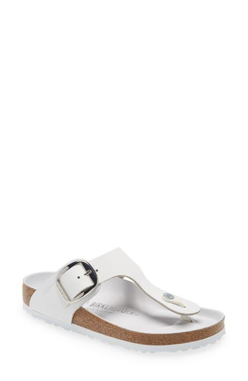 Birkenstock Womens Gizeh Big Buckle Thong Sandals Product Image