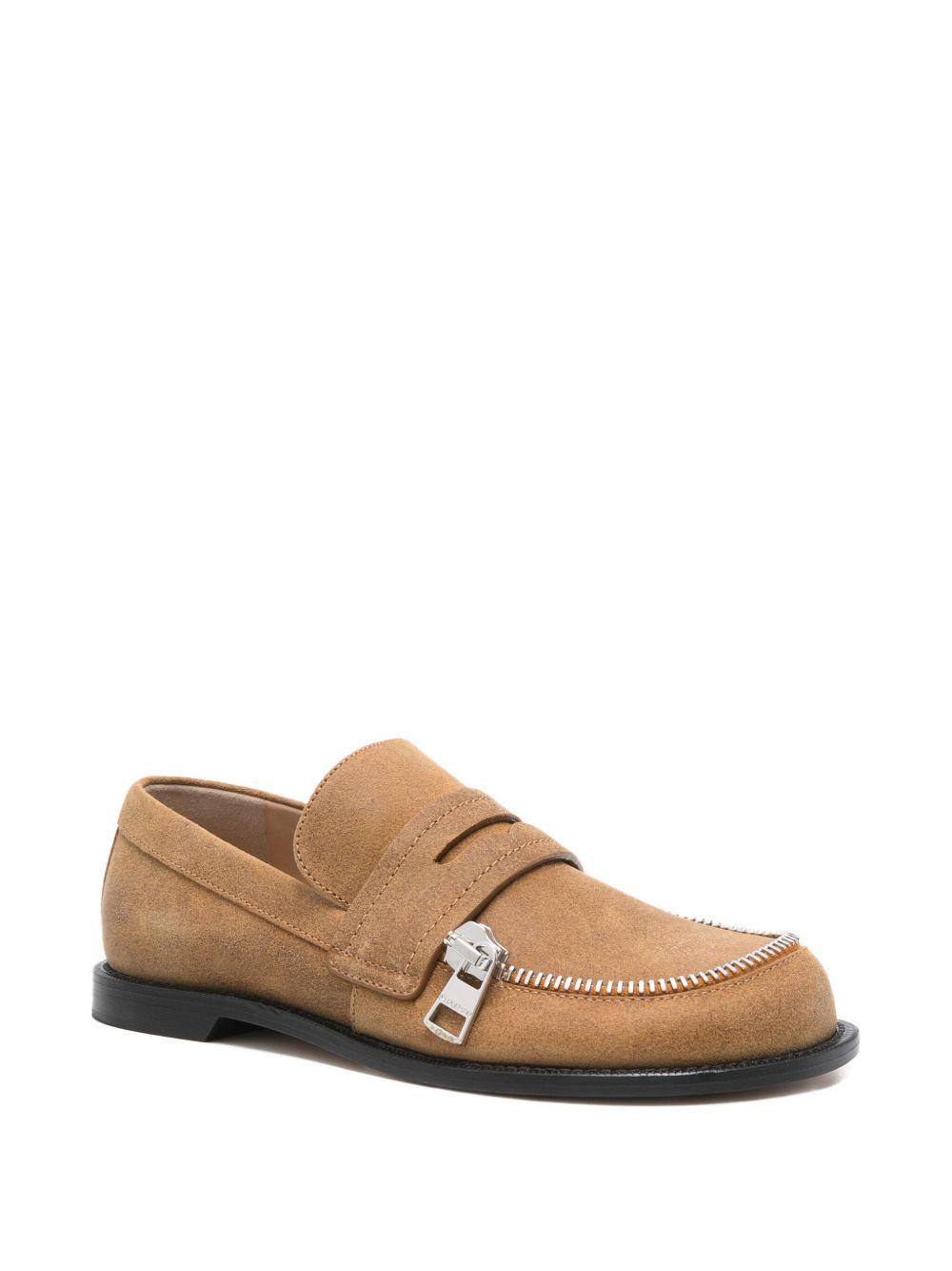 zip-detail penny loafers Product Image