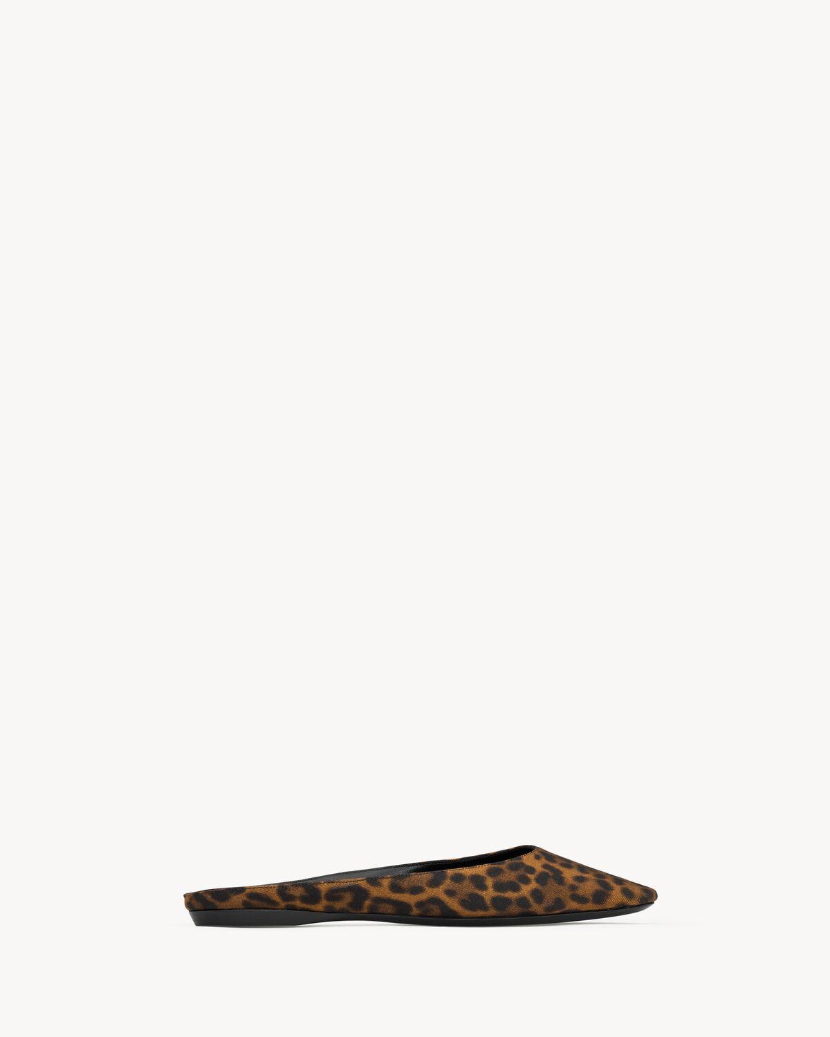 LIDO slip-ons in leopard grosgrain | Saint Laurent | YSL.com Product Image