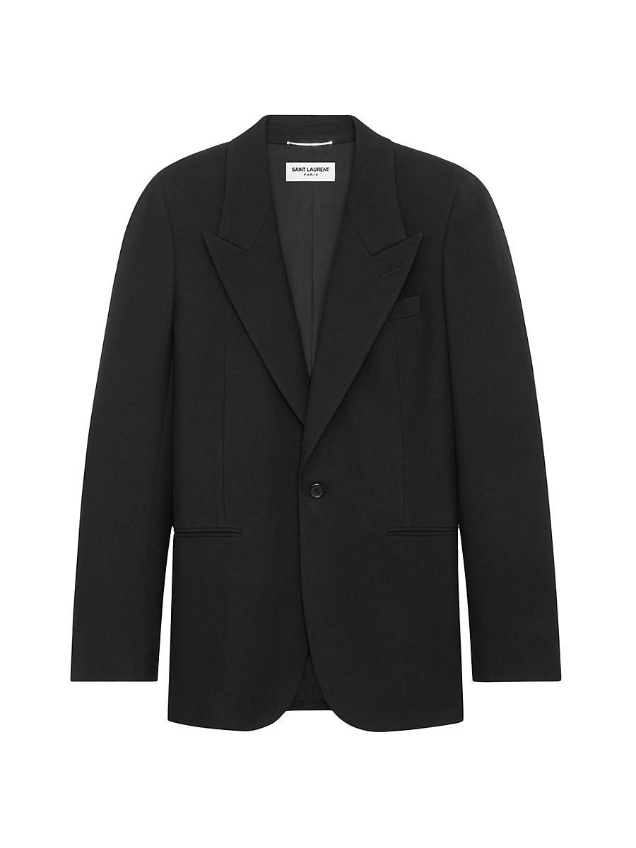 Mens Blazer In Wool Gabardine Product Image