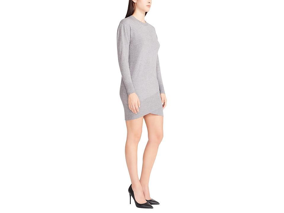 Steve Madden Sweaterdress (Light Heather Grey) Women's Clothing Product Image