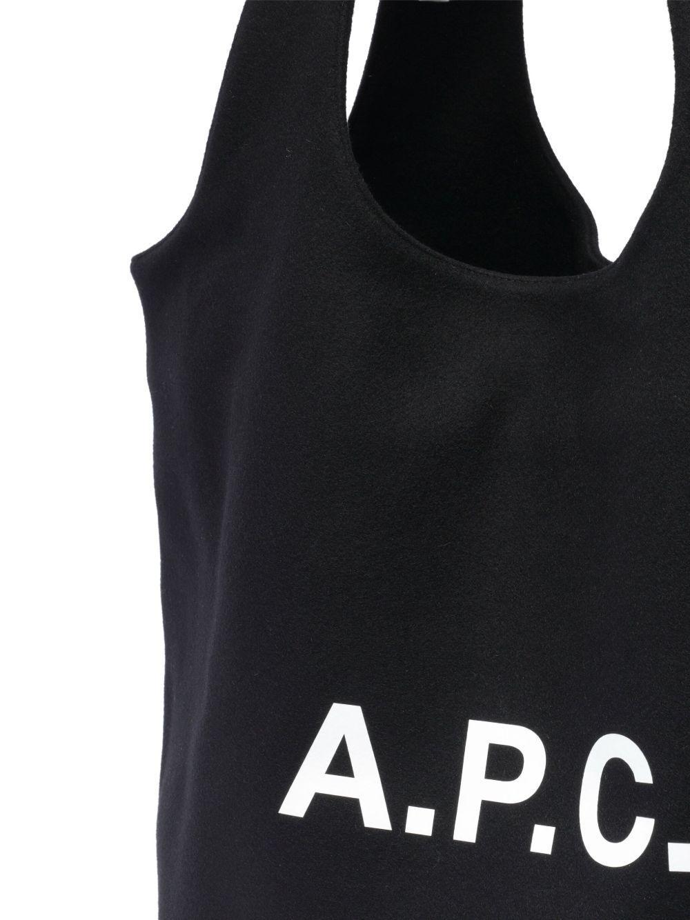 APC Small Ninon Tote Bag In Black Product Image