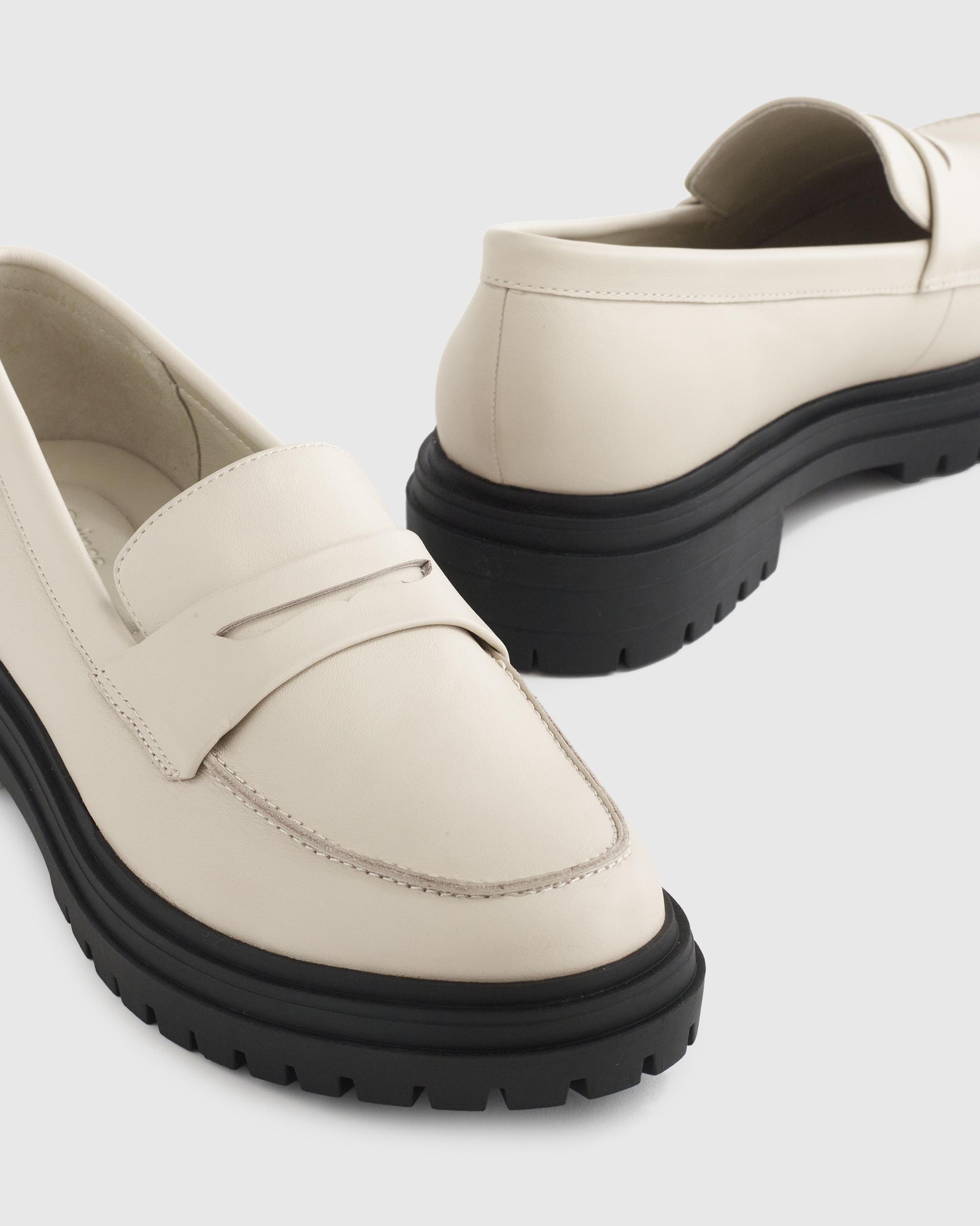 Quince | Women's Italian Leather Lug Sole Loafer Product Image