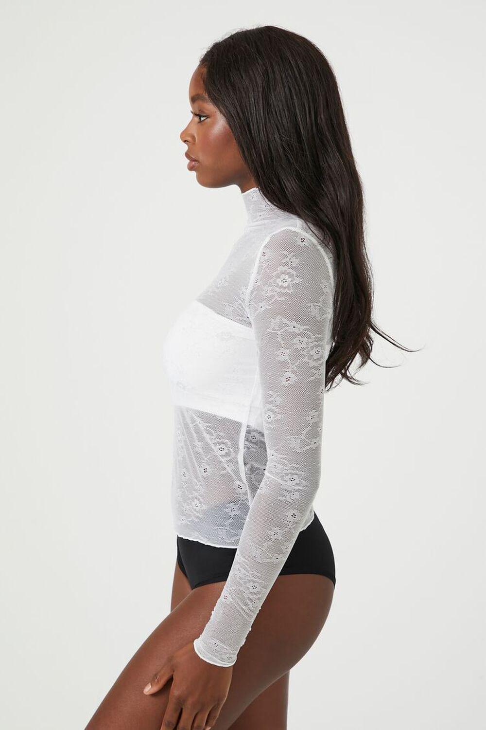 Sheer Lace Lingerie Top | Forever 21 Product Image