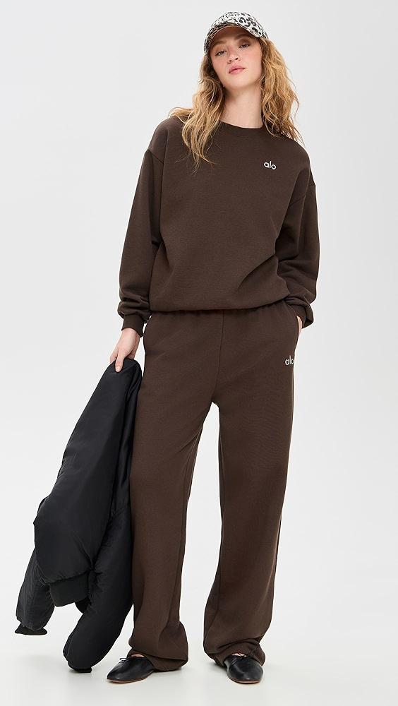 Alo Yoga Accolade Crew Neck Pullover | Shopbop Product Image