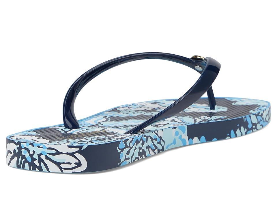 Lilly Pulitzer Pool Flip-Flop (Low Tide Bouquet All Day) Women's Sandals Product Image