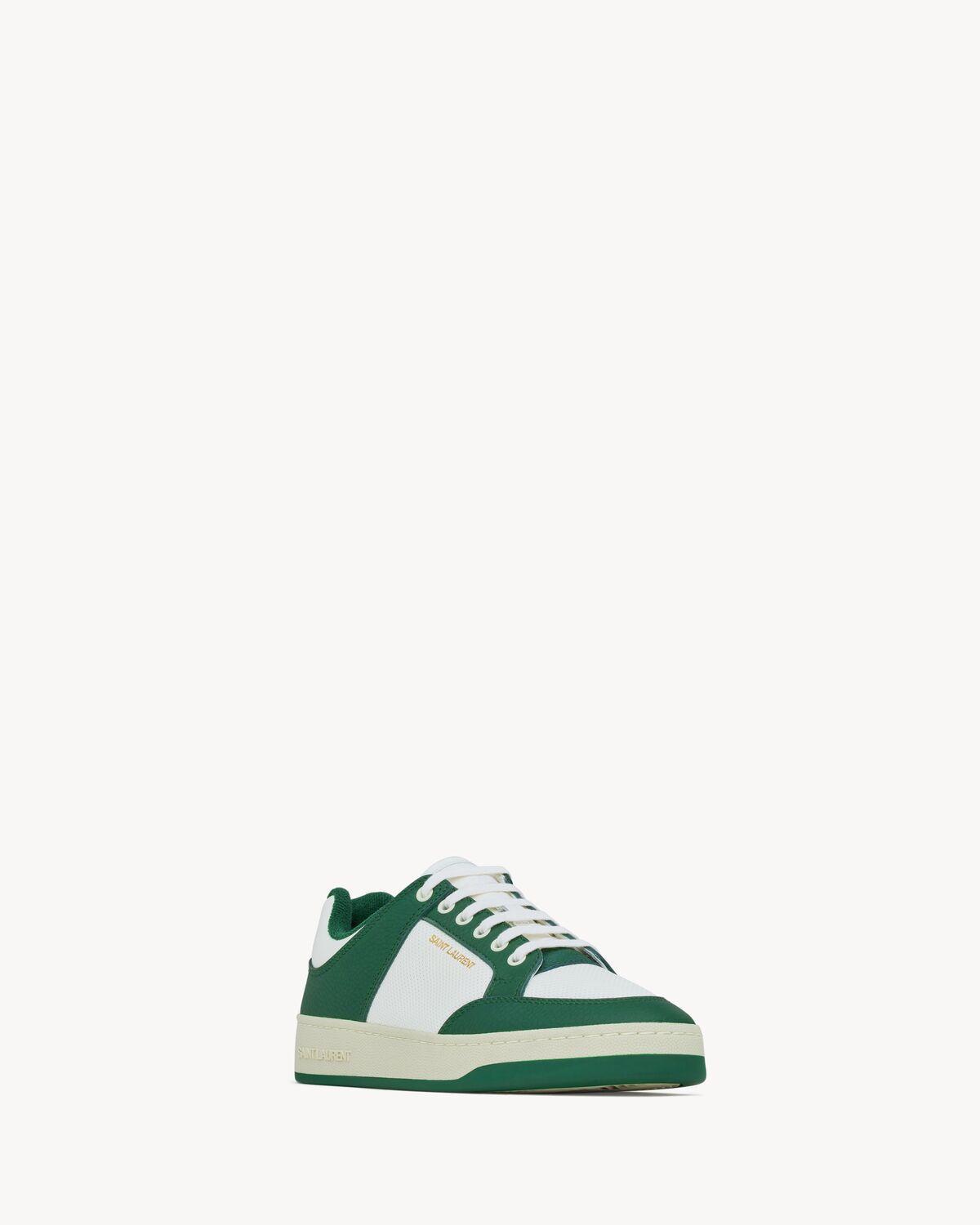 SL/61 sneakers in perforated leather | Saint Laurent | YSL.com Product Image