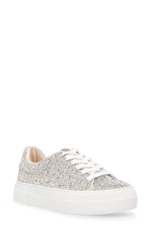 Blue by Betsey Johnson Sidny Bridal Pearl Embellished Family Matching Platform Lace Product Image