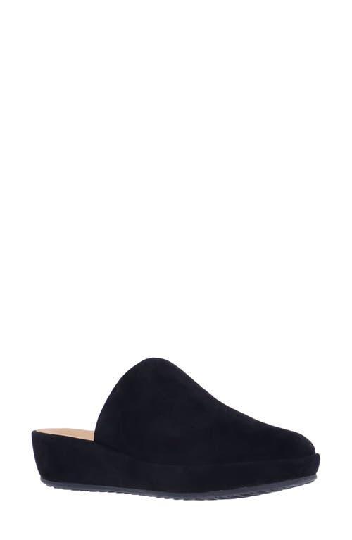 LAmour Des Pieds Cady Suede Platform Wedge Mules Product Image
