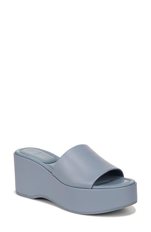 Vince Womens Polina Leather Platform Slide Sandals Product Image