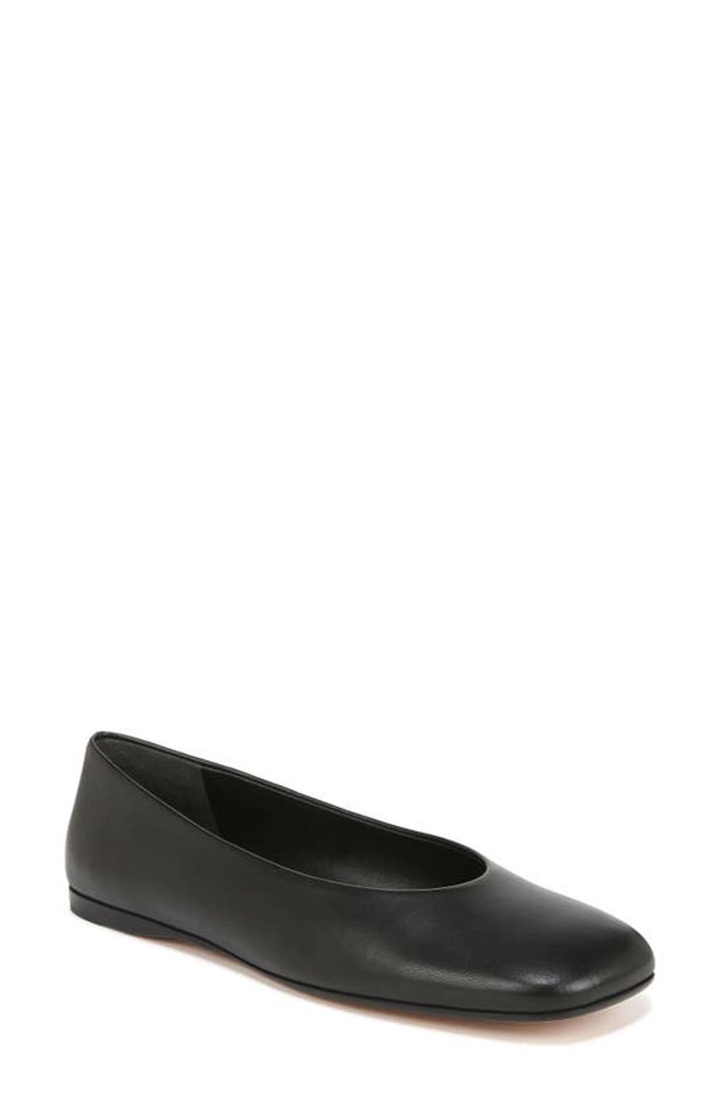 Womens Leah 9MM Suede Ballet Flats Product Image