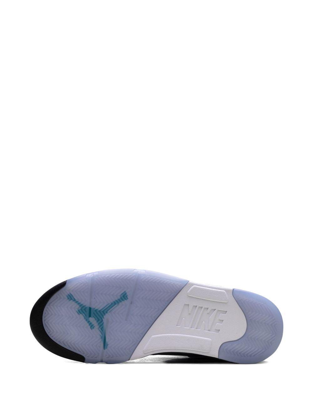 Air Jordan 5 Retro OG "New Emerald/Grape Ice" sneakers Product Image