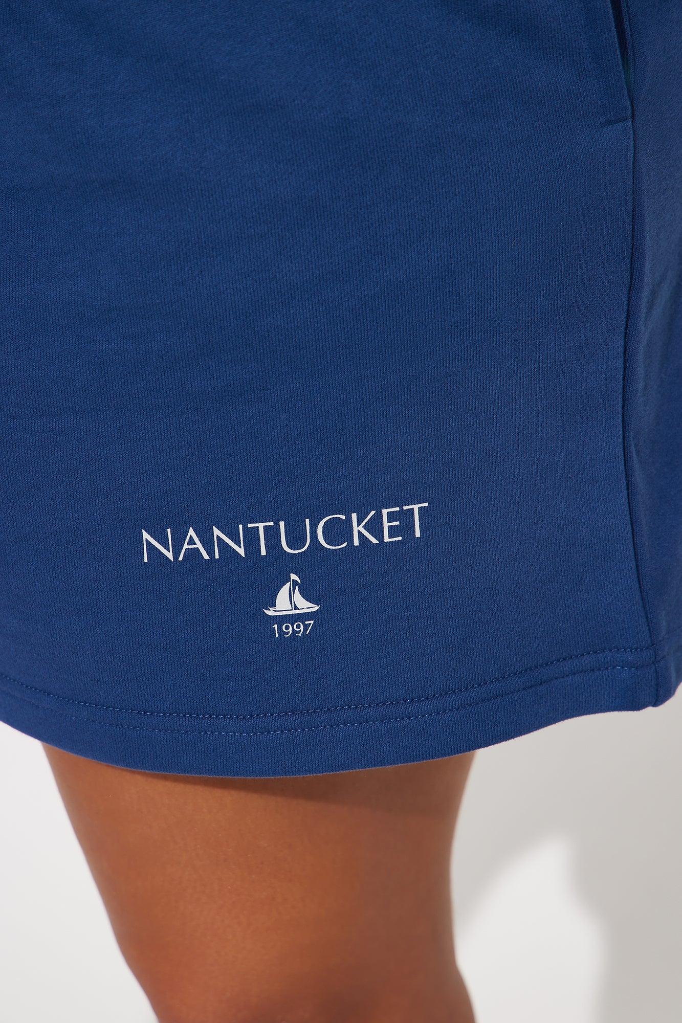 Nantucket Coast Short Set - Navy Product Image