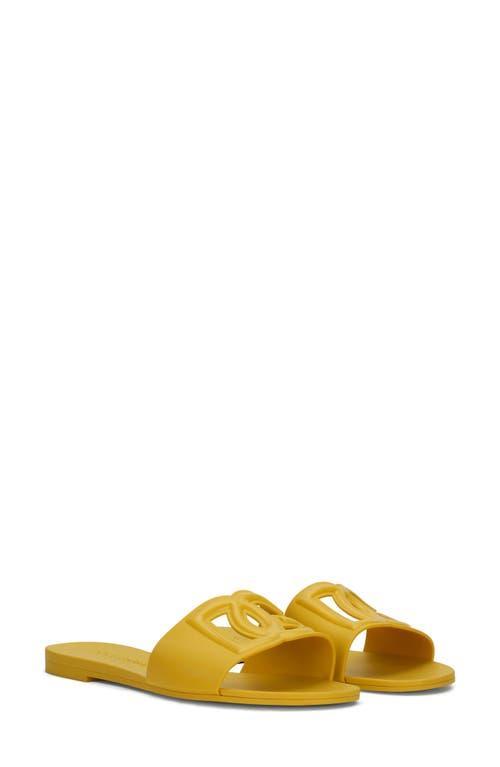 Womens Interlock Logo Rubber Slides Product Image