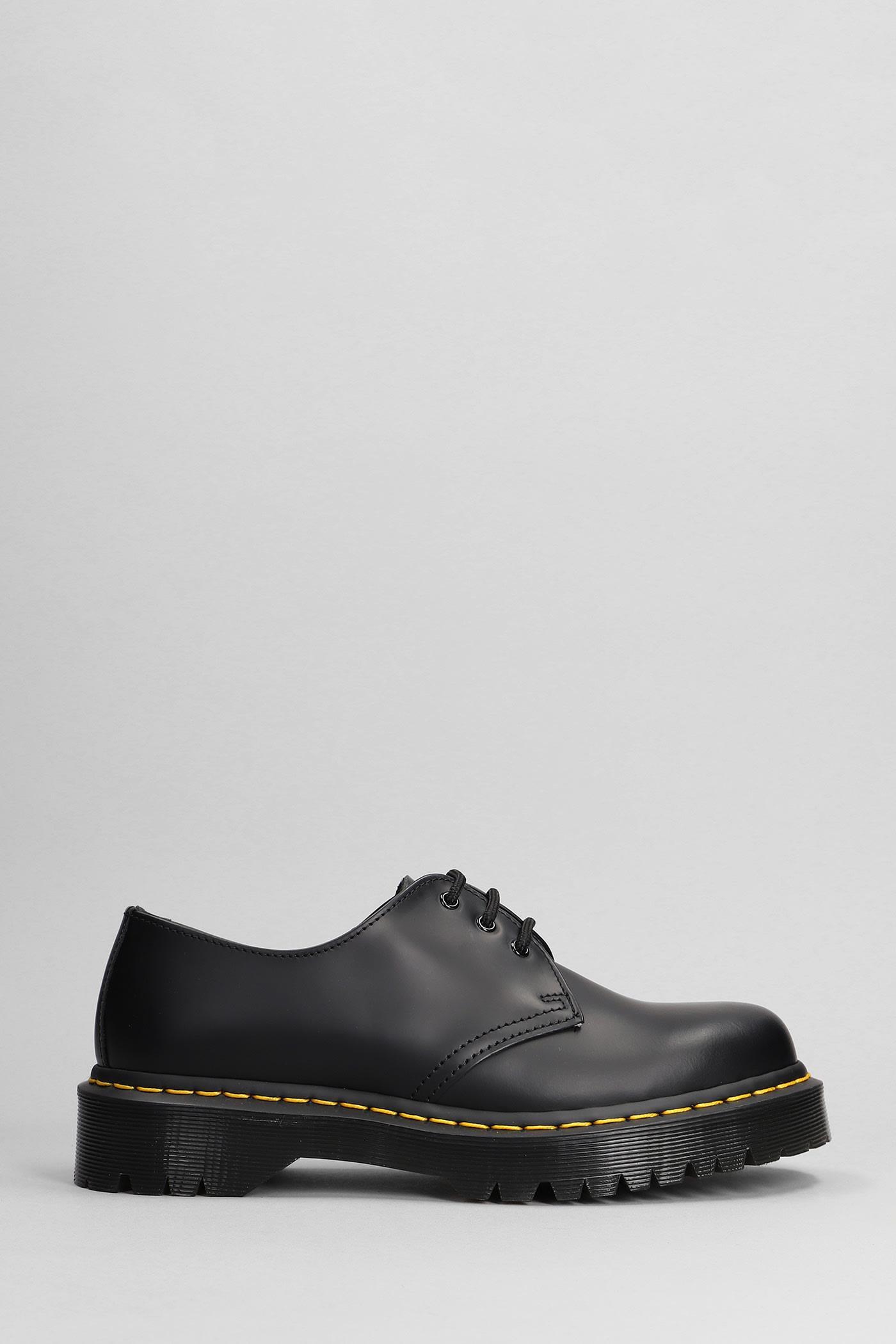 DR. MARTENS' Lace Up And Monkstrap 1461 Leather In Black Product Image